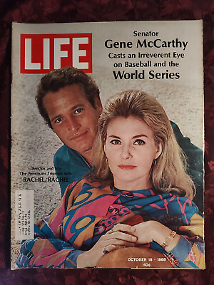 #ad LIFE October 18 1968 Oct PAUL NEWMAN JOANNE WOODWARD BIKINI ATOLL MERCURY MORRIS $11.20