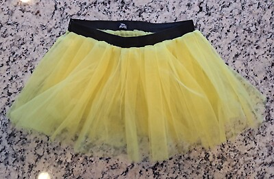 Gone for a Run Running Costume Tutu Skirt Yellow one size $8.00