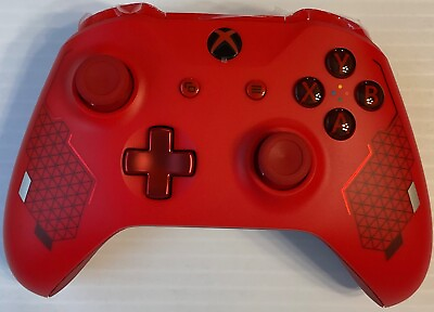 #ad XBOX ONE CONTROL SPORT RED SPECIAL EDITION NEW IN BROWN BOX $64.88