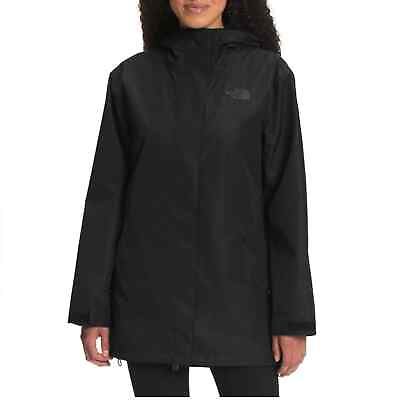 #ad #ad THE NORTH FACE Voyage Waterproof Hooded Coat Black Large NWT $139.00