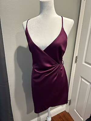 Coctail Dress In Purple Size 1 $75.00