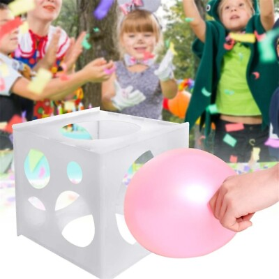 #ad 11Holes Balloon Sizer Box Balloons Measuring Tool for Christmas Wedding Party US $8.80