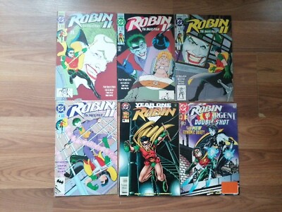 #ad Robin 2 Comics 1 4 Plus Extra Issues. Year One Robin amp; Robin amp; Argent. DC Comics GBP 12.00