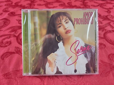 #ad Selena AMOR PROHIBIDO 2002 EMI Latin Reissue Special Edition $17.99