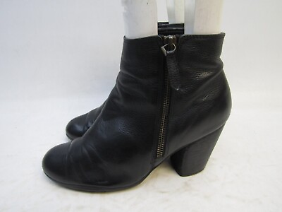 #ad BP Womens Size 8 M Black Leather Zip Ankle Fashion Boots Bootie $27.54