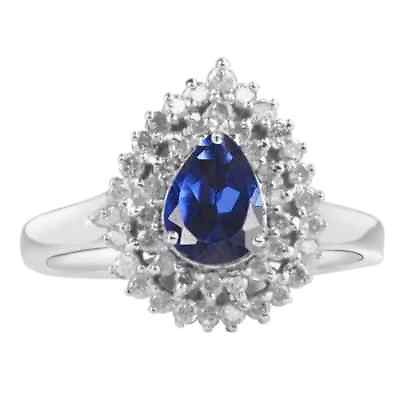 #ad 1.85Ct 100% Natural Royal Blue Tanzanite IGI Certified Diamond Ring In 14K Gold $367.50