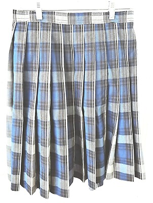 #ad Girls Size 18 School Uniform Skirt Royal Park Style 132 Color 51 Pleated Back... $18.99