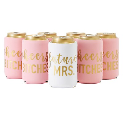 #ad #ad 12 Pack Cheers Bitches Beer Can Sleeves for Bachelorette Party 12 oz $17.99