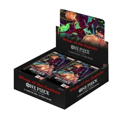 #ad One Piece OP 06 Wings Of The Captain Booster Box English New Sealed $188.44