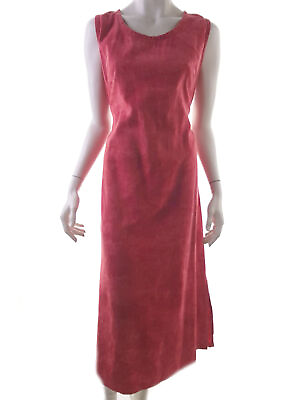 #ad Disaster Size 3 Pink Long Maxi Dress Cotton 100% Sleeveless $45.37