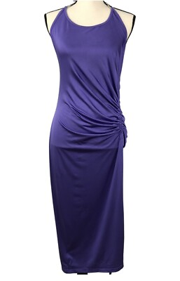Stunning Purple Sleeveless Bodycon Cocktail Dress Sz Medium $16.25