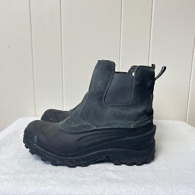 #ad The North Face Black Waterproof Heat Seeker Boots Size Men#x27;s 10 Winter Boot $40.50