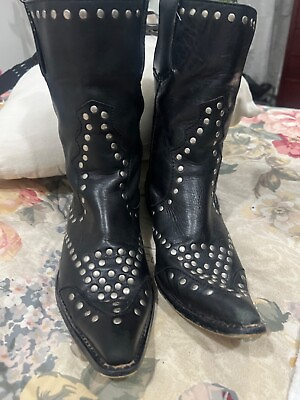 #ad harley davidson womens boots $35.00