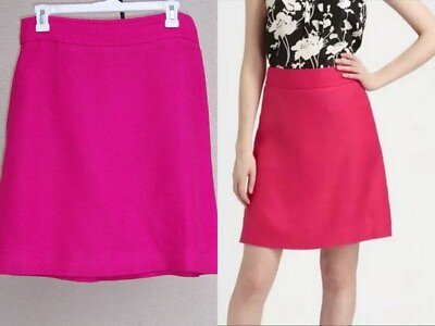 #ad Kate Spade Skirt the Rules Delphina size 6 S hot pink fuchsia EASTER SPRING $59.93