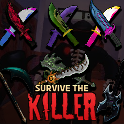 #ad Survive The Killer Roblox STK ALL Rare Knives Killers LEGIT CHEAP PRICE $2.79