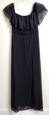 #ad Ever Pretty Formal Long Black Dress Elegant Size 8 $12.97