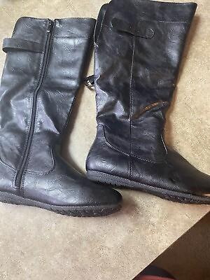 #ad #ad womens black boots size 8 $8.00