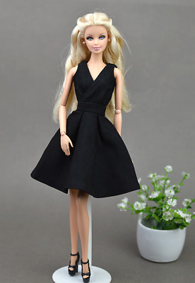 Black Little Dress Doll Dresses Classical Evening Dress Clothes for 11.5quot; Doll $5.13