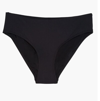 #ad Sea Level Mid Rise Bikini Bottoms Women’s Size 6 Black $18.00