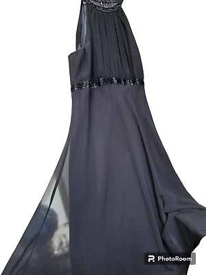 #ad #ad Jones Wear Black Cocktail Dress Beaded Plus Size 14 $89.99