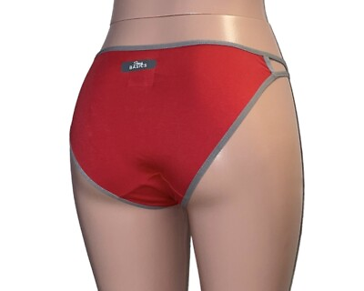 #ad Sexy Basics Red Super Soft Double String Bikini Panties Womens 2XL NWOT $15.00