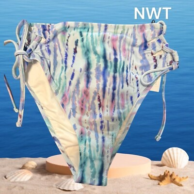 #ad * Lowest Coverage high waist extra cheeky swim bikini bottom $15.00