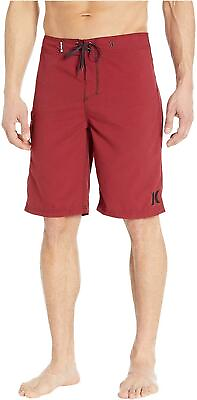#ad Hurley 277632 Men One amp; Only Boardshort 22quot; Team Red Burgundy Ash 33 $33.15