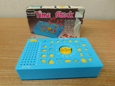 #ad Vintage Sears And Roebuck Time Shock Game Toy Rare With Box $31.93