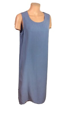 FOCUS Blue Summer Dress Womens Medium $11.78