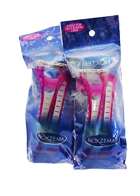 #ad New Noxema Ultra Sensitive Triple Blade Razors 2 Shavers 2 Pack $8.88