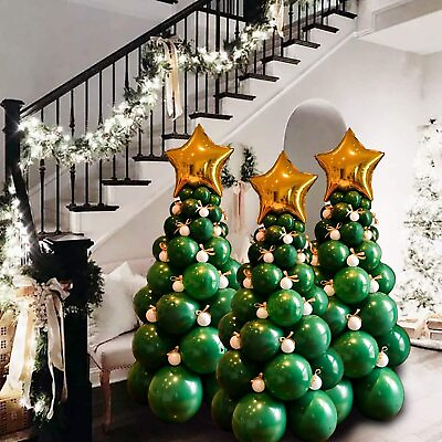 Balloon Christmas Tree Cedar Party Home Office Decor Decoration Green w Kits DIY $12.99