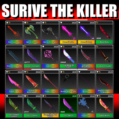 #ad Survive The Killer Roblox STK Knife Killer Cabin CHEAP AND FAST DELIVERY $1.99