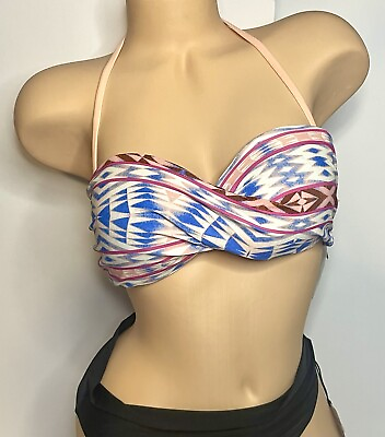 #ad NWT Candies Bathing Suit Bikini Halter Swim Top Small Style 8359KC MSRP $36 $19.00