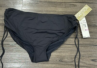 #ad NEW BEACH HOUSE WOMAN Side Tie Bikini Bottom Sz.22W $8.99