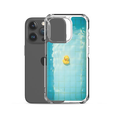 #ad Adorable Poolside Fun iPhone Case Cute Rubber Duck Design $20.00