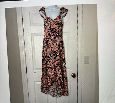 #ad Boutique Womens Medium Maxi Dress Floral Print $14.00