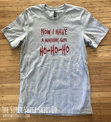 #ad Die Hard Holiday Christmas Party Shirt HO HO HO T Shirt Bruce $25.00