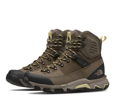 The North Face Womens Walnut amp; Tender Yellow Crestvale Hiking Boots Size 7 M US $116.25