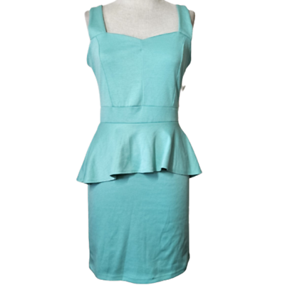 Green Sleeveless Cocktail Midi Dress Size Medium $24.50