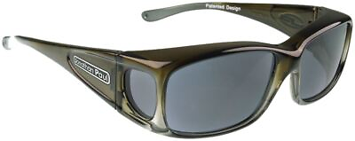 #ad Jonathan Paul Polarized Fitovers Eyewear Small Razor Olive Charcoal amp; Gray RZ003 $54.95