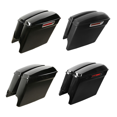 5quot; Stretched Extended Saddlebags Saddle Bags For Harley Touring Road Glide 14 23 $239.99