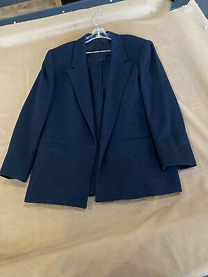 #ad Women’s Business Suit Lady A Navy Blue Size 14M $20.00