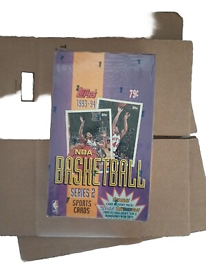 Topps 1993 1994 NBA Basketball Sears 2 Box $180.00