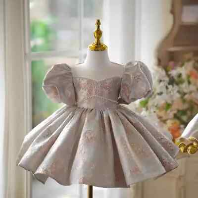 #ad Kids Princess Ball Gown Wedding Birthday Party Flower Girl Dresses Vestidos $51.90