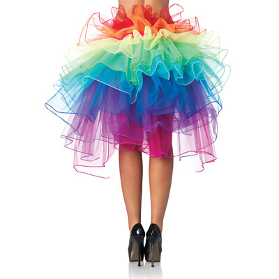 Rainbow Tutu Girls Tutus Women Women#x27;s Plus Size Dresses Poofy Dress Aldult $8.63