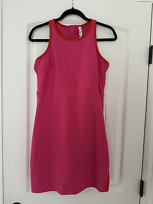 #ad Sage Collective Women Pink Active Tennis Dress Athletic L $35.00