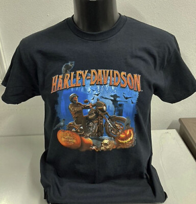 Harley Davidson® Men#x27;s Ghost Rider Halloween Short Sleeve T Shirt 40297989 $35.99