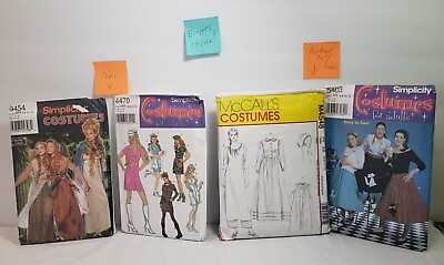 #ad Halloween Costume Pattern Misses 6 8 10 12 McCalls Simplicity Buyers Choice $5.00