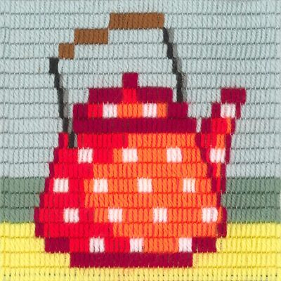 #ad DIY Long Stitch Kit for a beginner quot;Teapotquot; $15.95