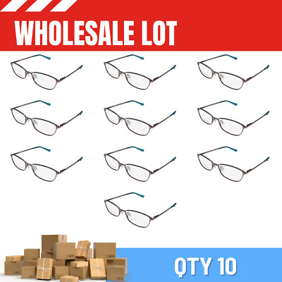 #ad #ad WHOLESALE LOT 10 ARISTAR 18430 EYEGLASSES inexpensive for optical stores geniune $69.50